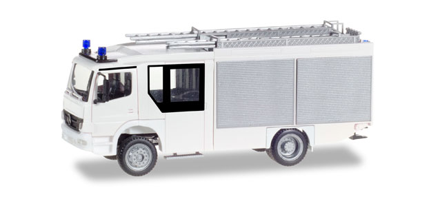 herpa Cars&Trucks 1/87 ミニキット MB アテゴ ZieglerZ-Cab LF 20 ホワイト