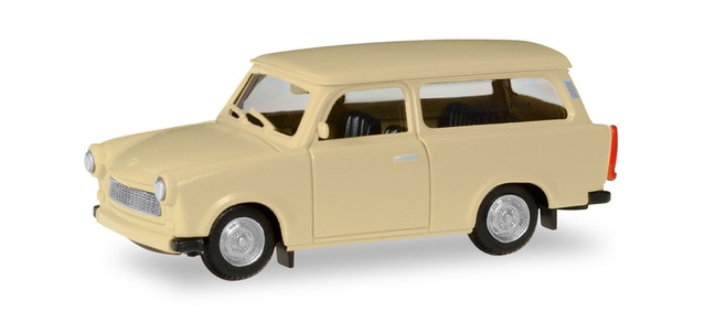 herpa Cars&Trucks 1/87 トラバント 601 S Universal グリーン/アイボリー
