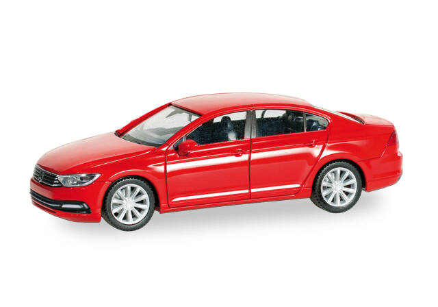 [予約]herpa Cars&Trucks 1/87 (プラスチック製) フォルクスワーゲン パサート セダン レッド