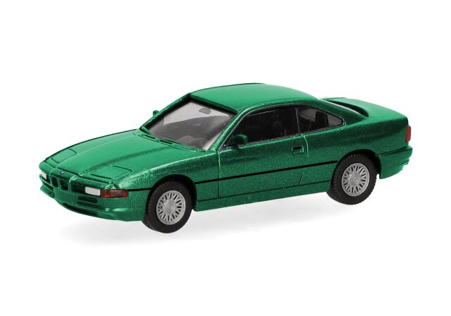 [予約]herpa Cars&Trucks 1/87 (プラスチック製) BMW 850i クーペ ラグーングリーンメタリック