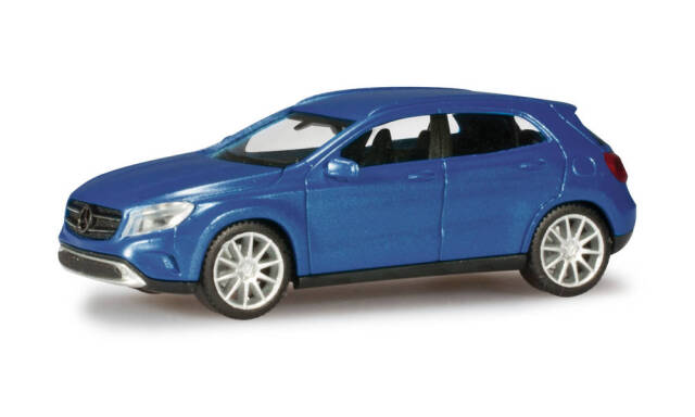 herpa Cars&Trucks 1/87 メルセデスベンツ GLAクラス デニムブルーメタリック