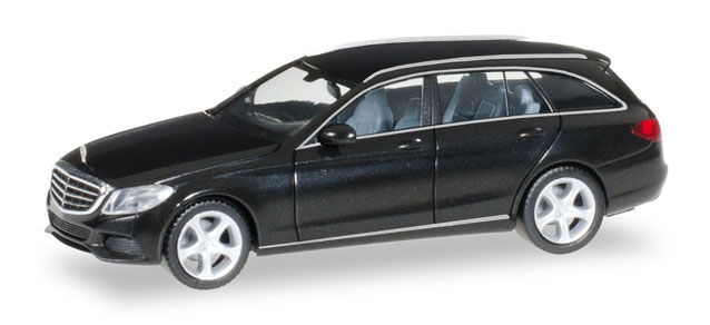 herpa Cars&Trucks 1/87 MB Cクラス ツーリング ブラックメタリック