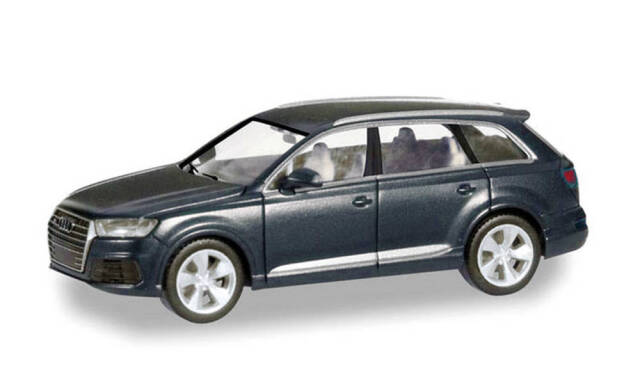 herpa Cars&Trucks 1/87 アウディ Q7 デイトナグレーメタリック