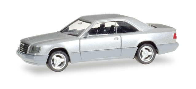 herpa Cars&Trucks 1/87 メルセデスベンツ E320クーペ (C124) シルバー メタリック