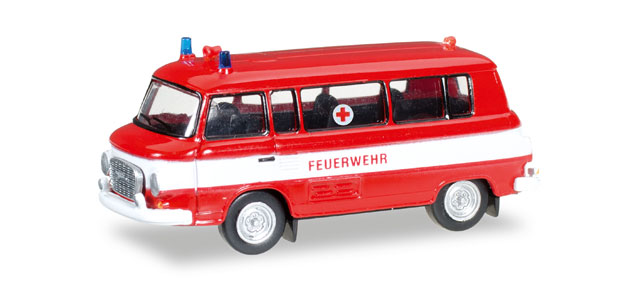 herpa Cars&Trucks 1/120 バルカス B 1000 バス 消防車両/ドイツ赤十字社