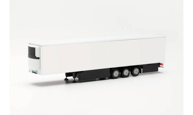herpa Cars&Trucks 1/87 15m 冷蔵ボックスセミトレーラ with pallet box and side cover ホワイト