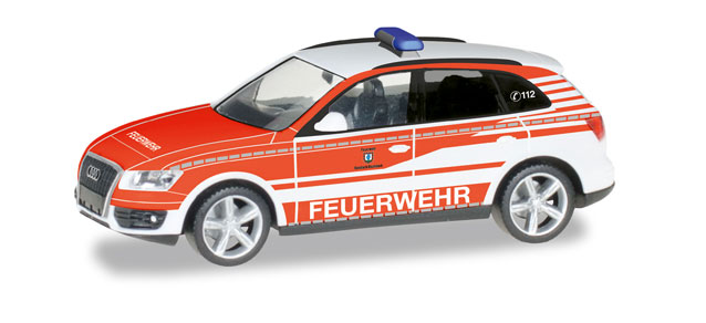 herpa Cars&Trucks 1/87 アウディ Q5 コマンド車両ランスバッハ＝バウムバッハ消防署