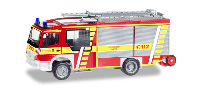 herpa Cars&Trucks 1/87 MB アテゴ Ziegler Z-Cab LF20 "Feuerwehr Rhede"