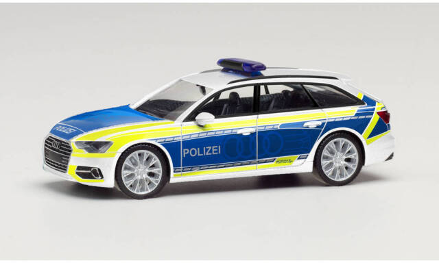 herpa Cars&Trucks 1/87 アウディ A6 アバント 警察車両 / アウディ デモンストレーション車両