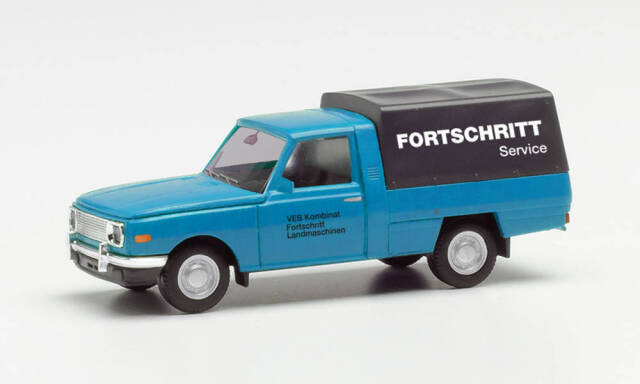herpa Cars&Trucks 1/87 Wartburg 353 `66 Trans "Fortschritt Service"