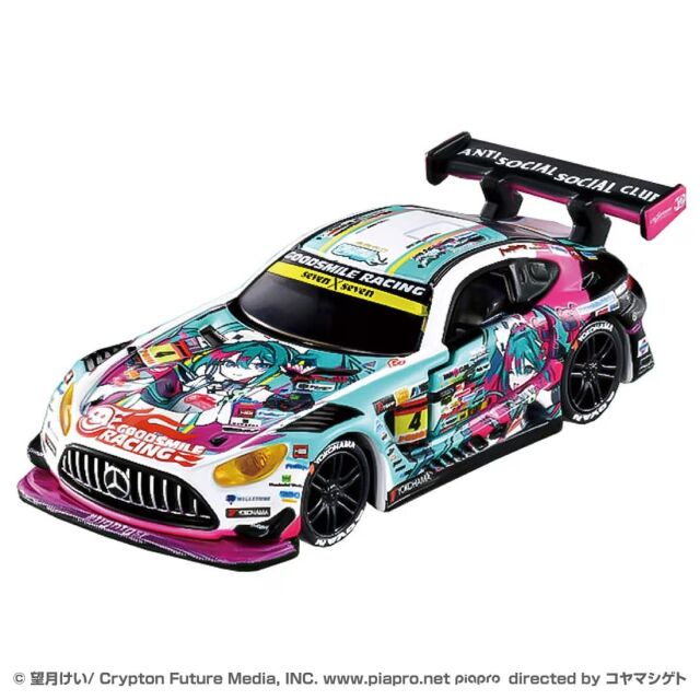 最終価格です。最新版　動作確認済　ミライグリッシュ　フルセット　美品です トミカプレミアムRacing グッドスマイル 初音ミク AMG 2025 Ver.