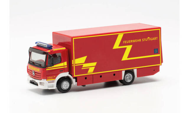 herpa Cars&Trucks 1/87 メルセデス ベンツアテゴ `13 ボックストラック “シュトゥットガルト消防署”