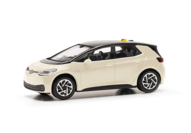 [予約]herpa Cars&Trucks 1/87 (プラスチック製) フォルクスワーゲン ID.3 タクシー