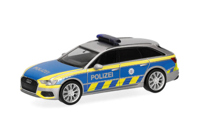 [予約]herpa Cars&Trucks 1/87 (プラスチック製) アウディ A6 アバント "テューリンゲン州警察"