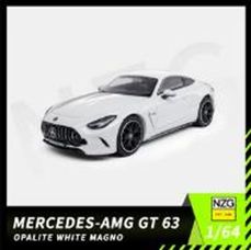 [予約]NZG 1/64 (ダイキャスト製) メルセデス AMG GT 63 オパライト・ホワイト・マグノ