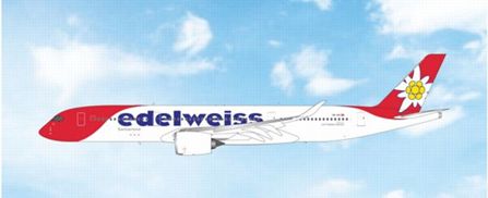 [予約]フェニックス 1/400 (ダイキャスト製) A350-900 Edelweiss HB-IHA