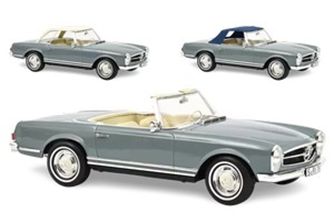 [予約]NOREV(ノレブ) 1/12 (ダイキャスト製) メルセデスベンツ 230 SL 1963 ホライゾンブルー