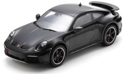※※発売中止※※[予約]Schuco(シュコー) 1/12 (レジン製) Porsche 911 (992) Dakar - Black 2023