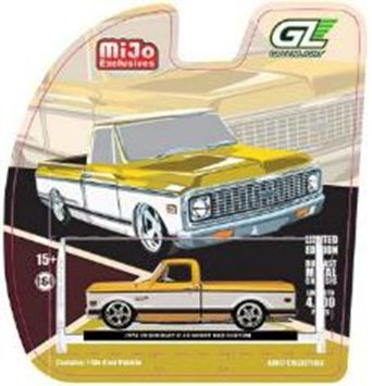 グリーンライト 1/64 (ダイキャスト製) 1972 シボレー C-10 ショート