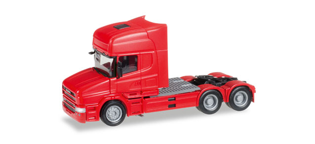 herpa Cars&Trucks 1/87 スカニア トップライン リジット トラクター レッド