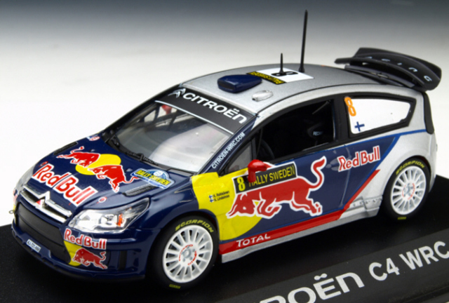 NOREV(ノレブ) 1/43 シトロエン C4 WRC 2010 ラリー スウェーデン #8 K.ライコネン K.リンドストローム