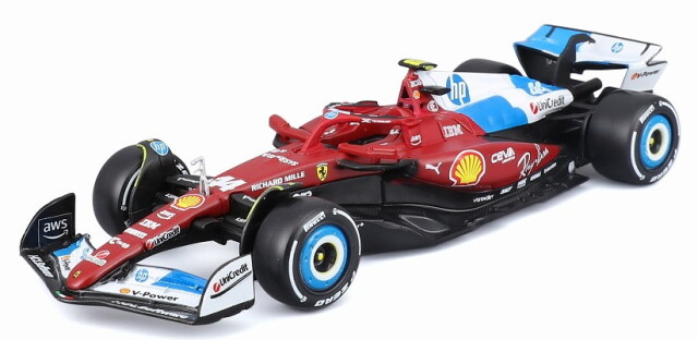 [予約]BURAGO(ブラーゴ) 1/43 (ダイキャスト製) フェラーリ SF-25 マイアミGP 2025 No.44 L.ハミルトン ウィンドウボックス