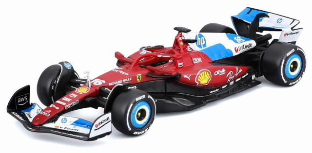 [予約]BURAGO(ブラーゴ) 1/43 (ダイキャスト製) フェラーリ SF-25 マイアミGP 2025 No.16 C.ルクレール ウィンドウボックス