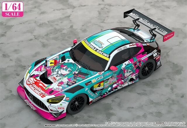 [予約]グッドスマイルレーシング 1/64 (ダイキャスト製) グッドスマイル 初音ミク AMG 2025 Presentation Ver.