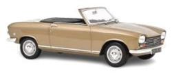 [予約]NOREV(ノレブ) 1/18 (ダイキャスト製) プジョー 204 カブリオレ 1967 メタリックベージュ 