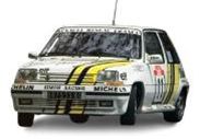 [予約]NOREV(ノレブ) 1/18 (ダイキャスト製) ルノー シュペールサンクス GT ターボ 1988年ツール・ド・コルス #11 Alain Oreille