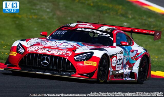[予約]グッドスマイルレーシング 1/43 (レジン製) グッドスマイル 初音ミク AMG 2025 SPA24H Ver.