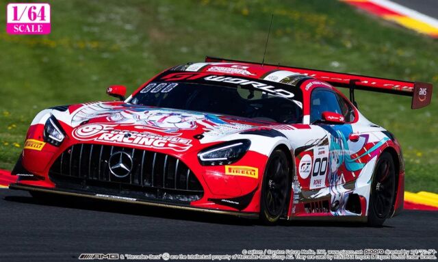 [予約]グッドスマイルレーシング 1/64 (ダイキャスト製) グッドスマイル 初音ミク AMG 2025 SPA24H Ver.