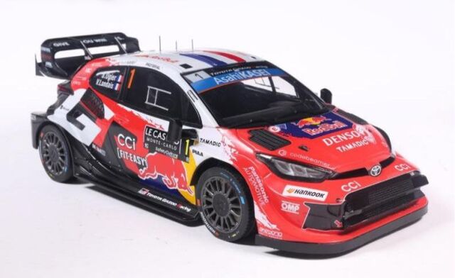 [予約]ixo(イクソ) 1/18 (ダイキャスト製) トヨタ GR ヤリス Rally1 2026年 ラリーモンテカルロ #1 S.Ogier/V.Landais