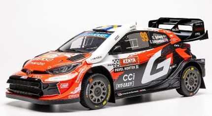 [予約]ixo(イクソ) 1/18 (ダイキャスト製) トヨタ GR ヤリス Rally1 2026年 ラリーケニア #99 O.Solberg/E.Edmondson