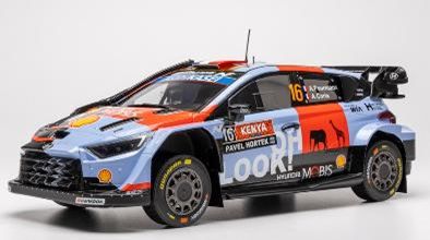 [予約]ixo(イクソ) 1/18 (ダイキャスト製) ヒョンデ i20 N Rally1 2026年 ラリーケニア #16 A.Fourmaux/A.Coria