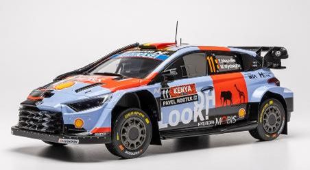 [予約]ixo(イクソ) 1/18 (ダイキャスト製) ヒョンデ i20 N Rally1 2026年 ラリーケニア #11 T.Neuville/M.Wydaeghe