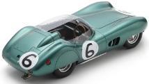 [予約]Spark(スパーク) 1/18 (レジン製) Aston Martin DBR1 No.6 2nd Le Mans 24H 1959 M.Trintignant／P.Fr?re