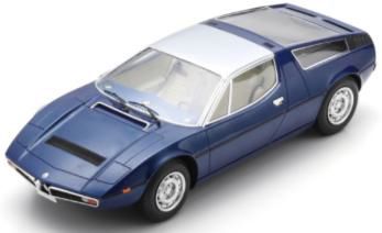 [予約]Spark(スパーク) 1/18 (レジン製) Maserati Bora 1971 - Dark Blue
