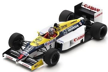 Spark (スパーク) 1/18 (レジン製) Williams FW11 No.5 Winner British GP 1986 Nigel Mansell