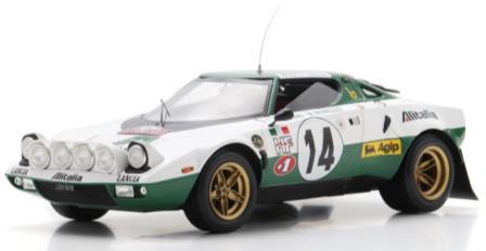 [予約]Spark(スパーク) 1/18 (レジン製) Lancia Stratos No.14 Winner Monte Carlo Rally 1975 S.Munari／M.Mannucci