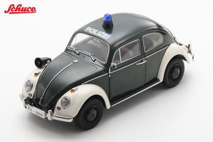 [予約]Schuco(シュコー) 1/18 (レジン製) 1960 VW Beetle POLIZEI