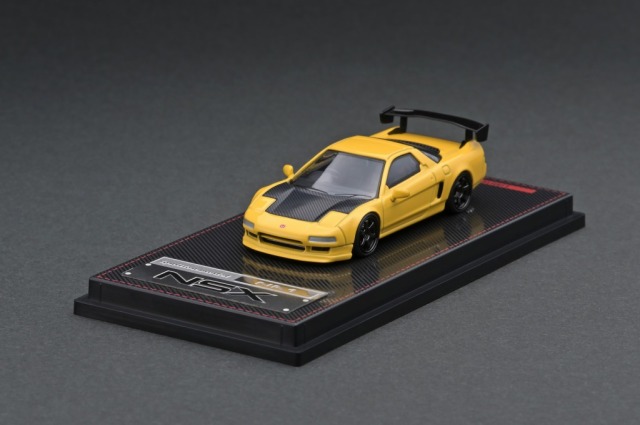 ignition model（イグニッションモデル） 1/64 ホンダ NSX (NA1) イエロー