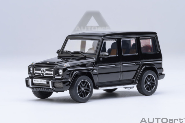 AUTOart(オートアート) コンポジットダイキャストモデル 1/64 (ダイキャスト製) メルセデス・AMG G 63 2017 （ブラック）