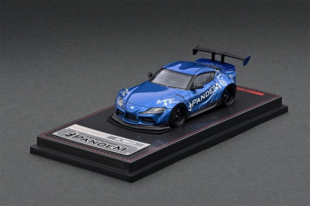 ignition model(イグニッションモデル) 1/64 PANDEM Supra (A90) ブルーメタリック