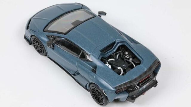 Trends Hobby 1/64 (ダイキャスト製) Lamborghini Temerario マットブルー