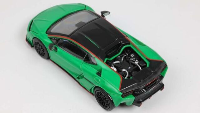 Trends Hobby 1/64 (ダイキャスト製) Lamborghini Temerario グリーン