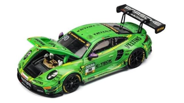 Trends Hobby 1/64 (ダイキャスト製) Porsche 911 GT3 R DTM 2024 グリーン