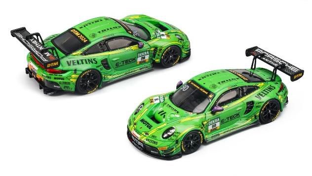 Tiny Trends Hobby 1/64 (ダイキャスト製) Porsche 911 GT3 R DTM 2024
