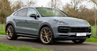 Trends Hobby 1/64 (ダイキャスト製) Porsche Cayenne Turbo GT Weissach グレー