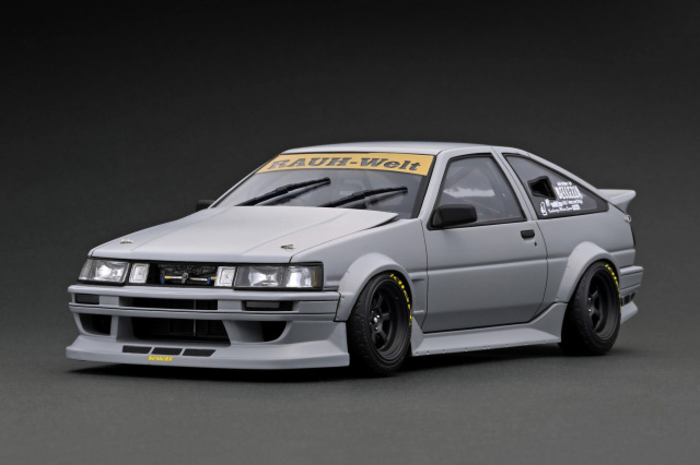 ignition model（イグニッションモデル） 1/18 RWB AE86 マットグレー 